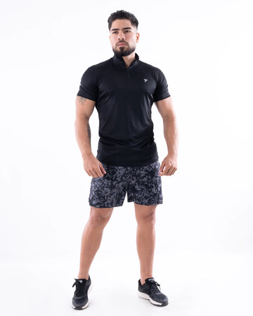 BUZO ROLLING MANGA CORTA HOMBRE - NEGRO