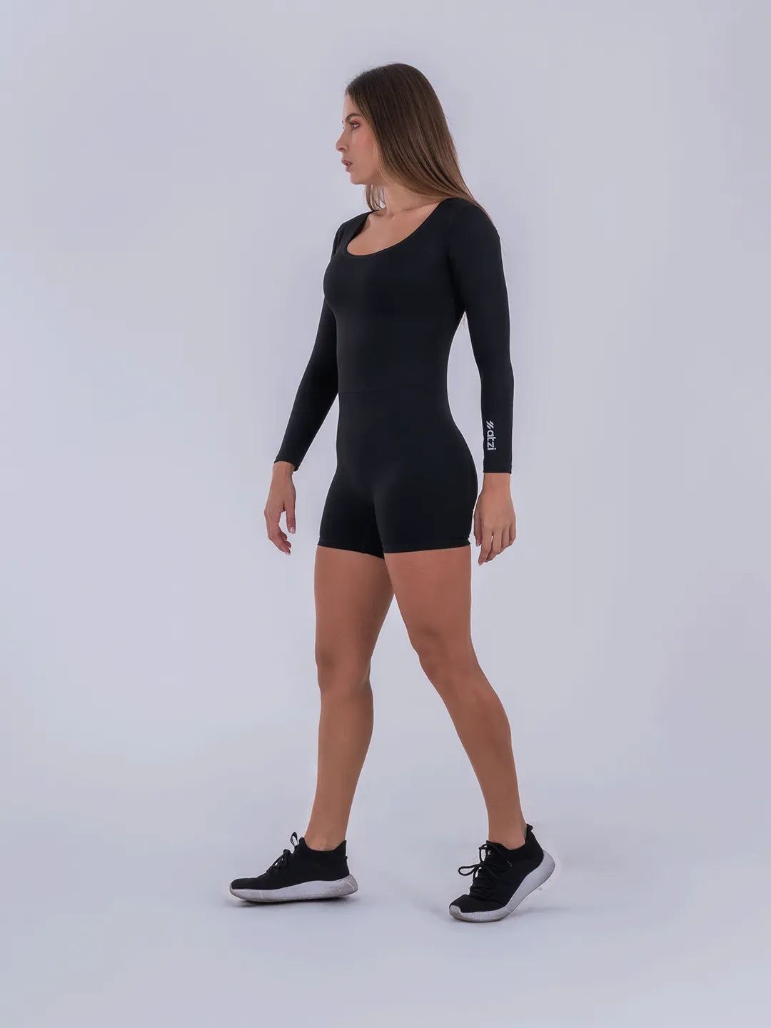 ENTERIZO CORTO MANGA LARGA ACTIVEFLEX