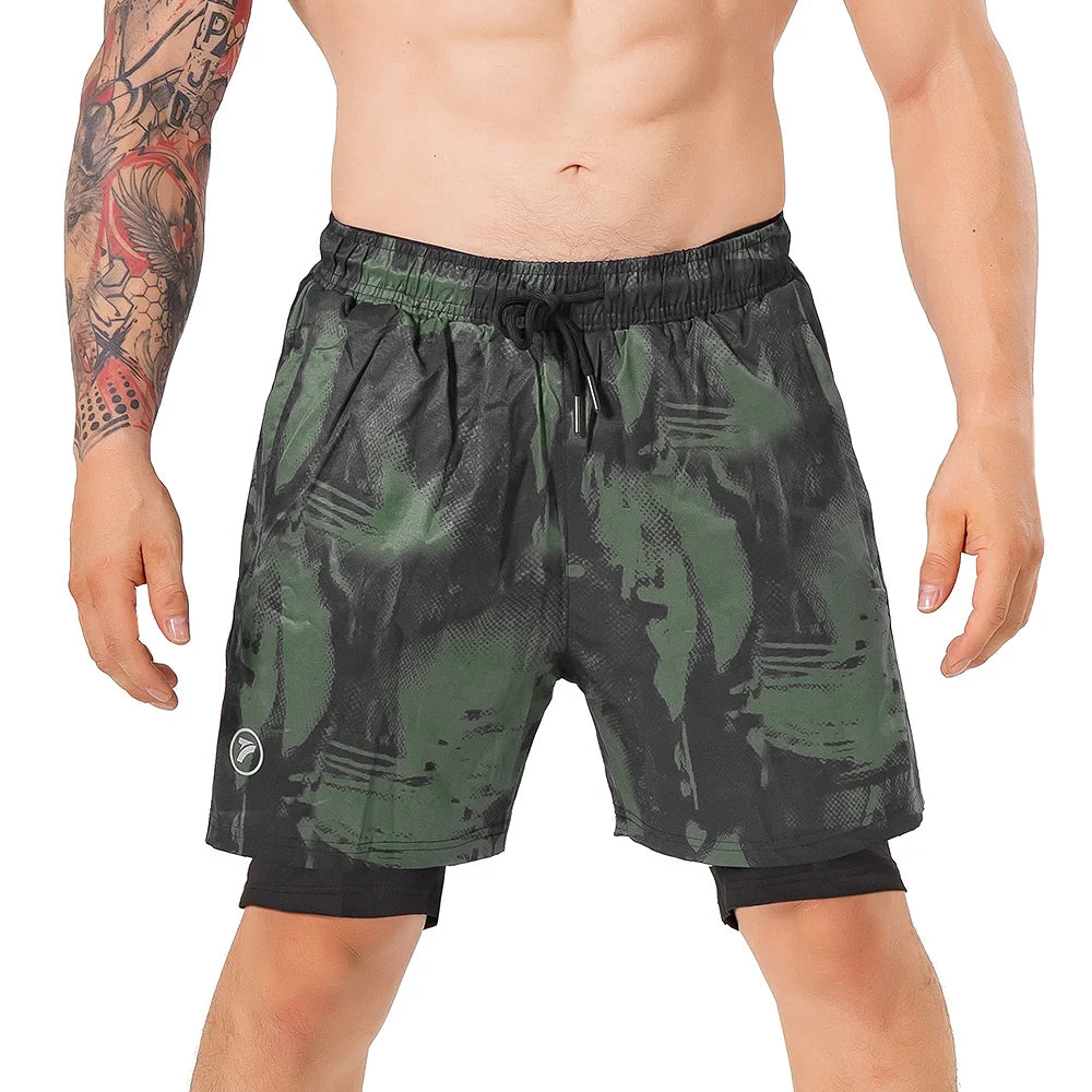 PANTALONETA TRACK SUBLIMADA - VERDE OLIVA